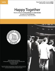 Happy Together SATB choral sheet music cover